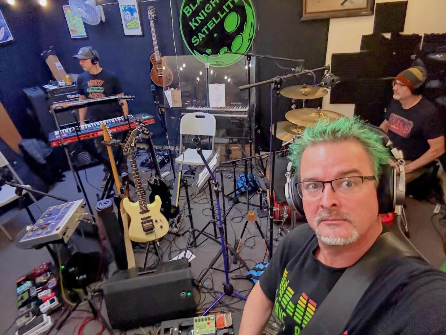 Black Knight Satellite rehearsing